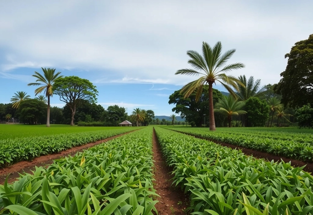 Natural ingredient sourcing from Indonesian organic farms